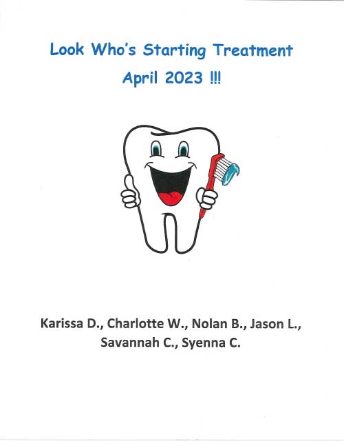 Starting Treatment in April 2023