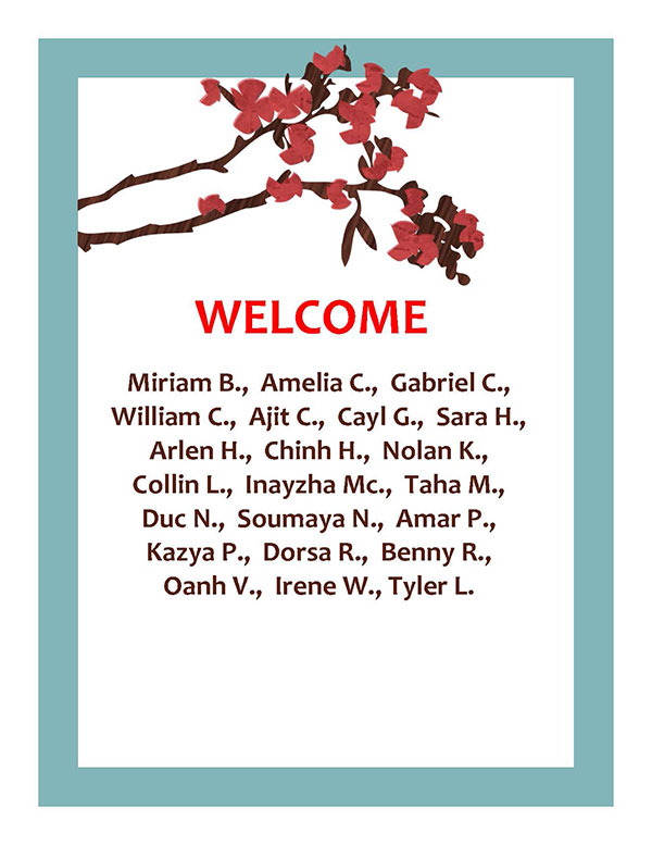 Welcome in April 2026