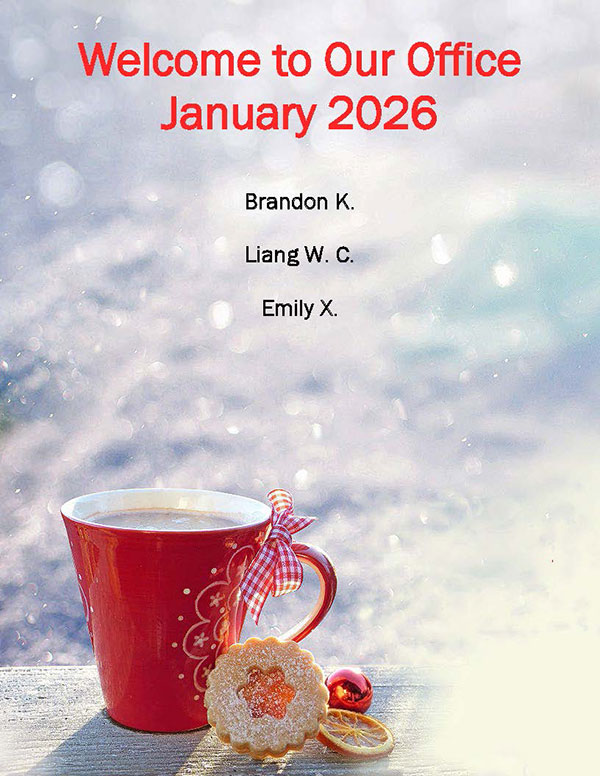 Welcome to the office in January 2026