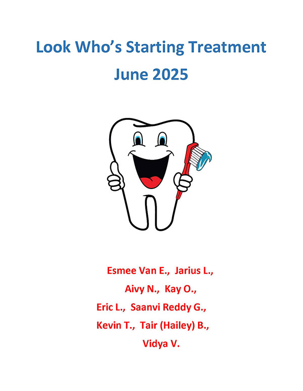 Patients starting treatment in June