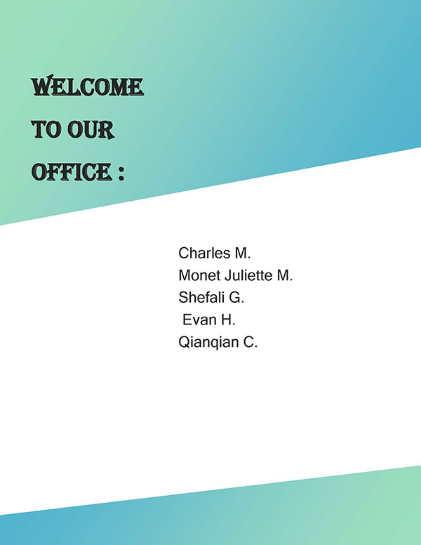 Welcome to our office in May 2026