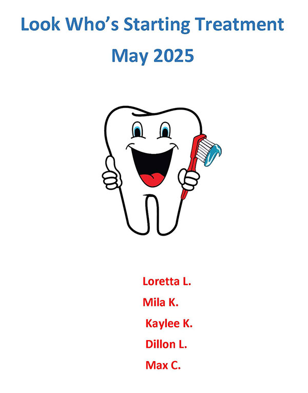 Patients starting treatment in May